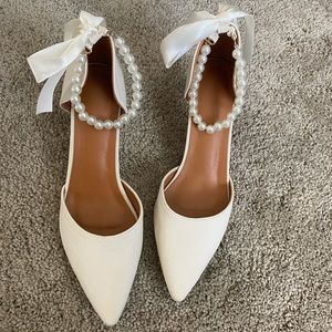 Wedding shoes. Womens size 8